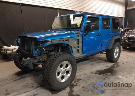 2016 Jeep Wrangler Unlimited Sport z USA, uszkodzony, nr VIN 1C4BJWDG4GL114477